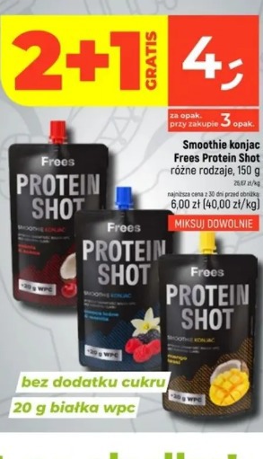 Smoothie konjac Frees Protein Shot
