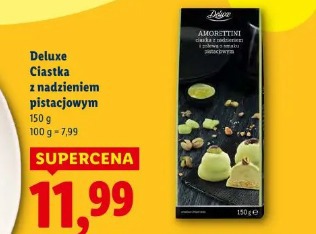Deluxe Ciastka z nadzieniem pistacjowym