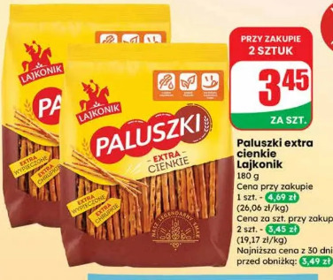 Paluszki extra cienkie Lajkonik