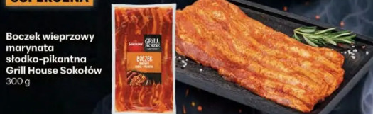 Boczek wieprzowy marynata słodko-pikantna Grill House Sokołów