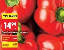 Papryka czerwona na wagę