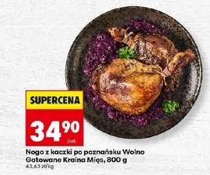 Noga z kaczki po poznańsku Wolno Gotowane Kraina Mięs