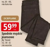 Spodnie męskie jeansowe J&J Trend