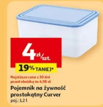 Pojemnik na żywność prostokątny Curver