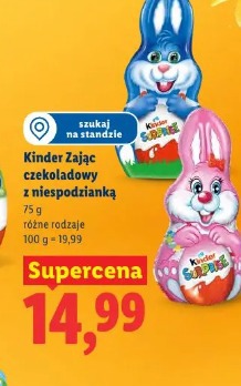 Kinder Zając czekoladowy z niespodzianką