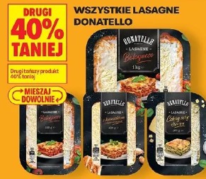 Wszystkie lasagne Donatello