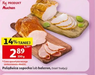 Polędwica sopocka lub baleron Dział Tradycji