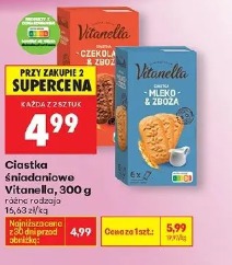 Ciastka śniadaniowe Vitanella