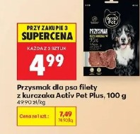Przysmak dla psa filety z kurczaka Activ Pet Plus