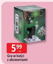 Gra w kości z akcesoriami