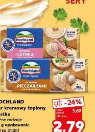 Hochland Ser kremowy topiony kostka pieczarkami