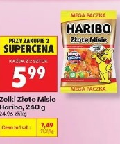 Żelki Złote Misie Haribo
