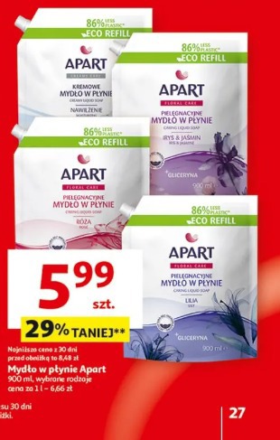 Mydło w płynie Apart