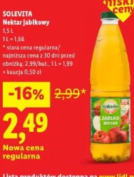 Solevita Nektar jabłkowy