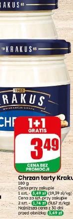 Chrzan tarty Krakus