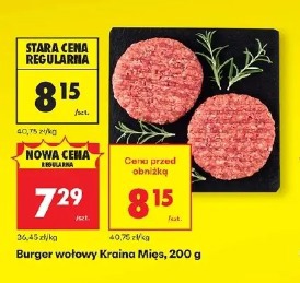 Burger wołowy Kraina Mięs
