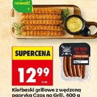 Kiełbaski grillowe z wędzoną papryką Czas na Grill
