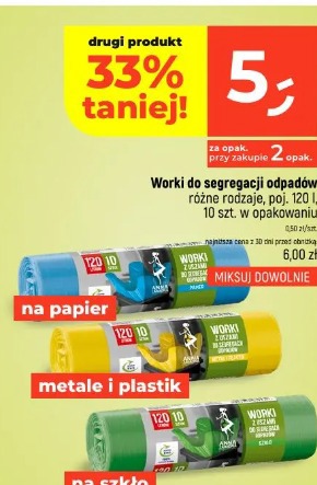 Worki do segregacji odpadów