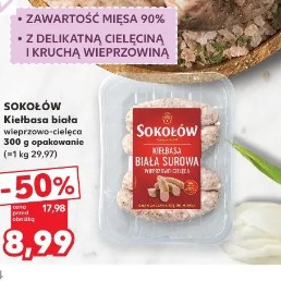 Sokołów Kiełbasa biała wieprzowo-cielęca