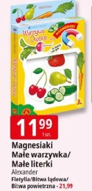 Magnesiaki Małe warzywka/Małe literki Alexander