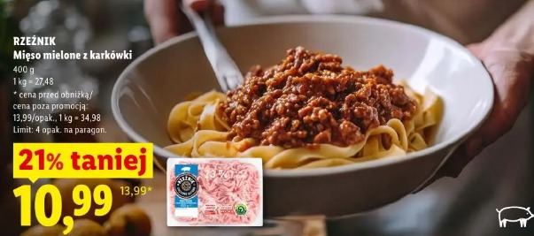 Rzeźnik Mięso mielone z karkówki