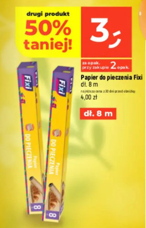 Papier do pieczenia Fixi