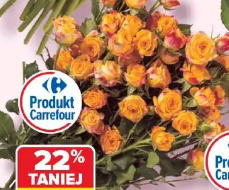 Bukiet róż gałązkowych Carrefour