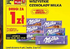 Wszystkie czekolady Milka