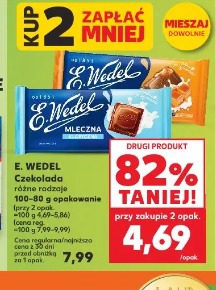 E. Wedel Czekolada różne rodzaje