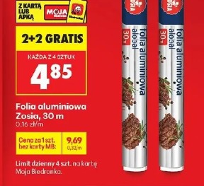 Folia aluminiowa Zosia