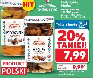 Stąd takie dobre! Maślak marynowany