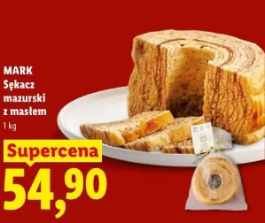 Mark Sękacz mazurski z masłem