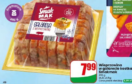 Wieprzowina w galarecie kostka Smakmak