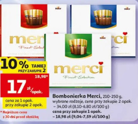 Bombonierka Merci