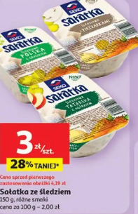 Sałatka ze śledziem Seko