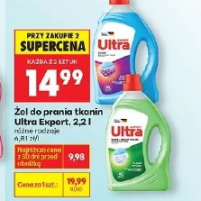 Żel do prania tkanin Ultra Export, 2,2 l