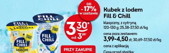 Kubek z lodem Fill & Chill