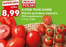 K-Stąd Takie Dobre Polskie pomidory rzymskie