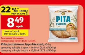 Pita proteinowa typu kieszeń Dan Cake