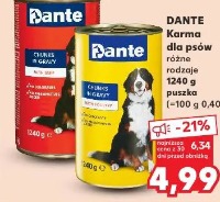 Dante karma dla psów