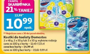 Kostki do toalety Domestos
