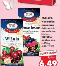 Malwa Herbatka owocowa owoce leśne, hibiskus