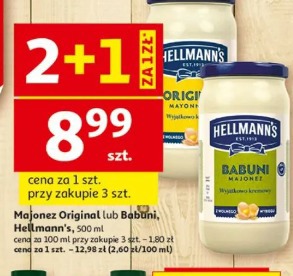 Majonez Original lub Babuni Hellmann's