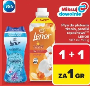 Lenor płyn do płukania tkanin, perełki zapachowe