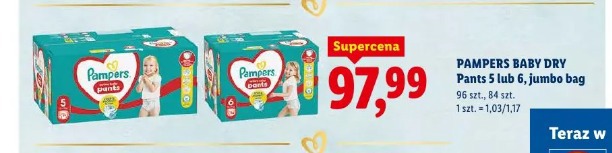 Pampers Baby Dry Pants jumbo bag