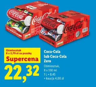 Coca-cola lub Coca-cola zero