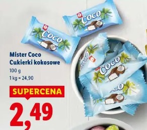 Mister Coco Cukierki kokosowe