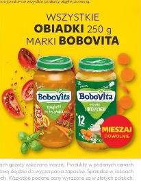 Wszystkie obiadki 250 g marki Bobovita