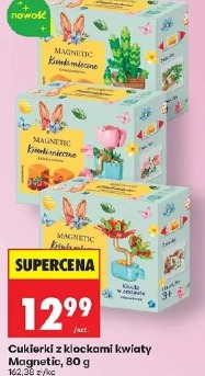 Cukierki z klockami kwiaty Magnetic