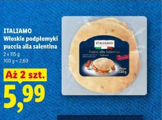 Italiamo Włoskie podpłomyki puccia alla salentina